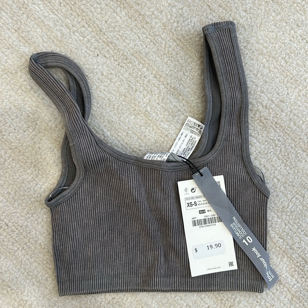 ZARA Bra Crop | Limitless Contour Collection | XS-S
